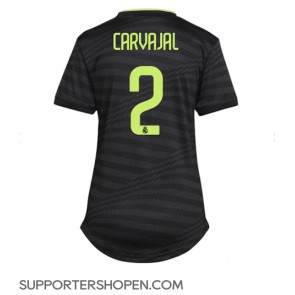 Real Madrid Daniel Carvajal #2 Tredje Matchtröja Dam 2022-23 Kortärmad
